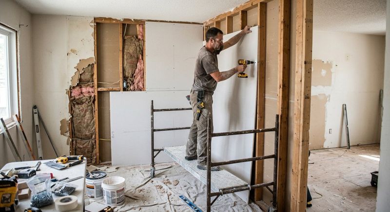 Drywall Hanging in Wilmington, NC