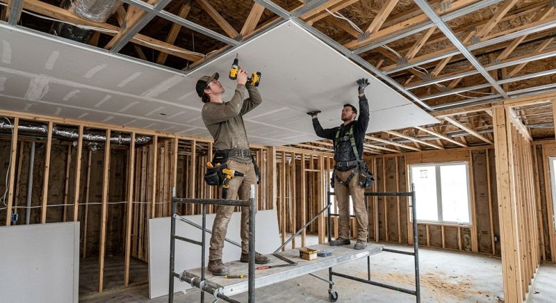 Gypsum Board Installation in Denver County, CO